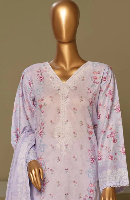 BIN SAEED Exclusive Cotton Chikankari 3 Piece Vol 1 - Design 13
