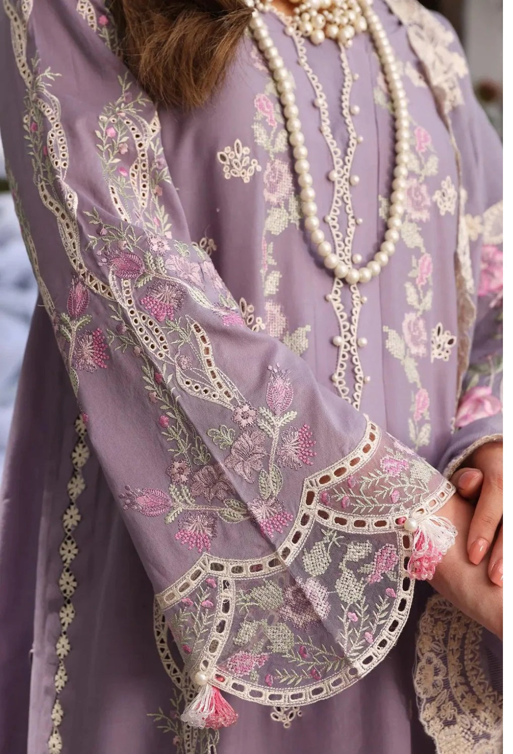 Elaf Festive Chikankari Lawn 2025 - ECF-02 RAPUNZEL - TC-601