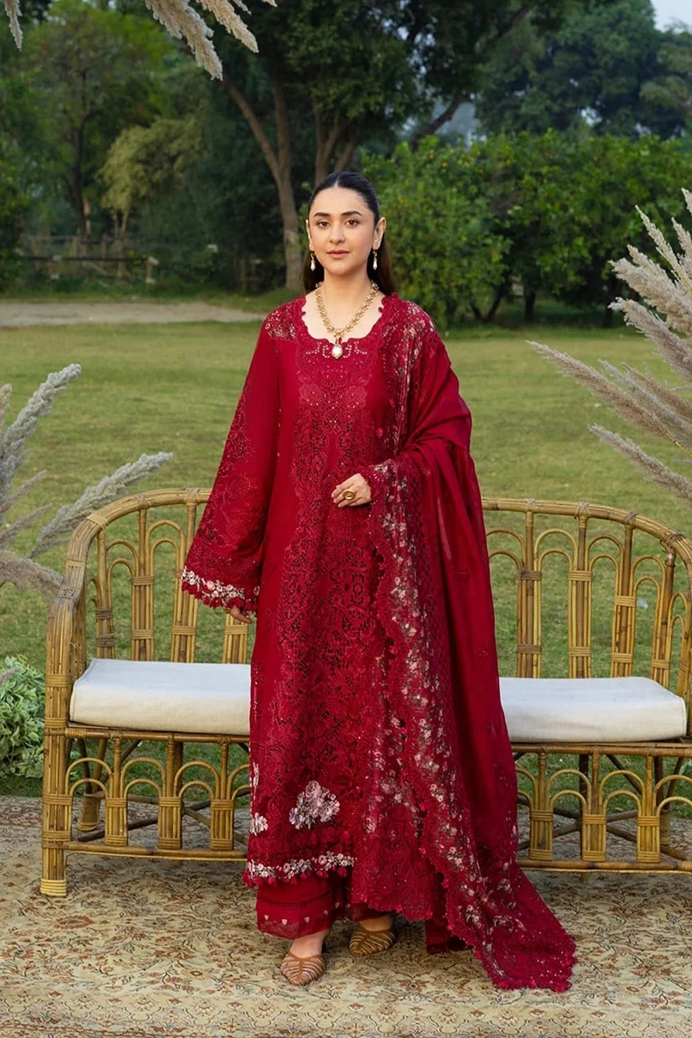 Elaf Premium - Luxury Lawn Edition' 26 - ELY-10 CHERIE LADY - TC-1548