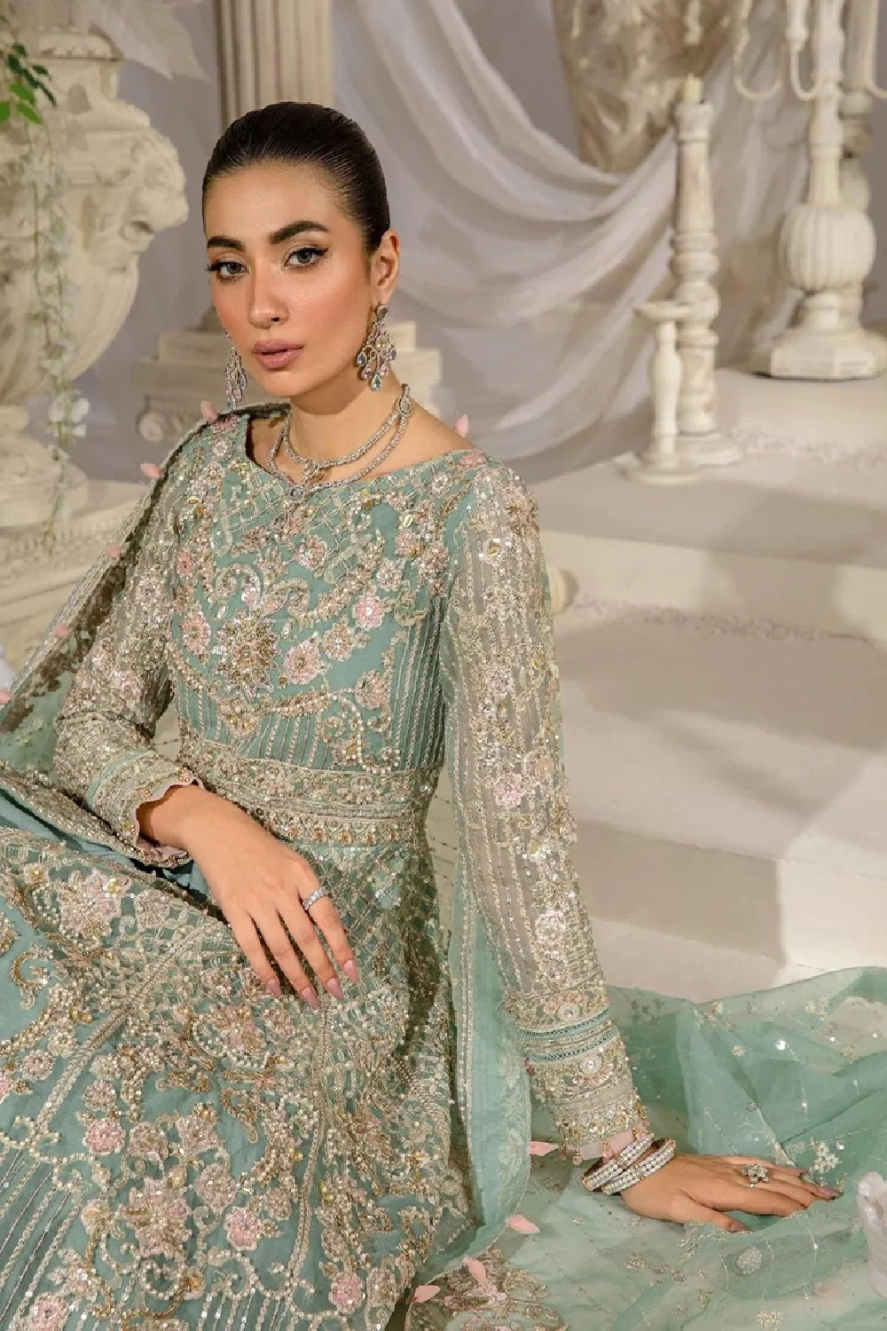 Elaf - Celebrations 2025 - Luxury Formal Handwork Collection - EFE-02 ELSA - TC-1405