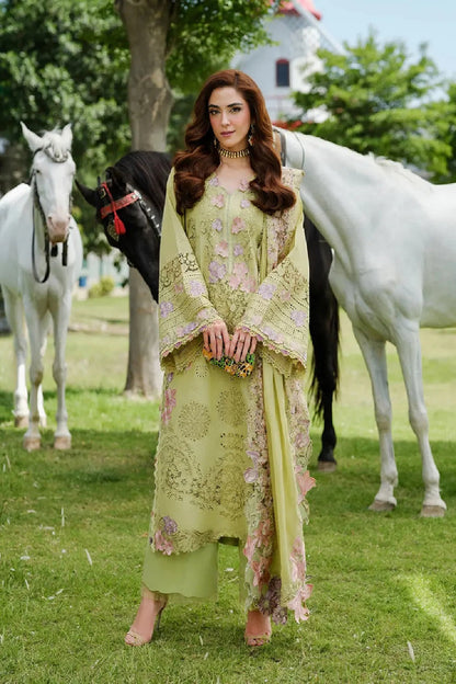 Elaf Premium - Luxury Lawn Edition' 26 - ELH-1A PISTACIA - TC-1503