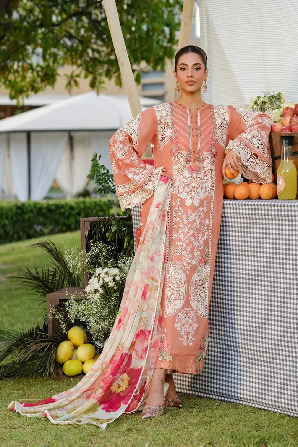 Elaf Premium - Luxury Lawn Edition' 26 - ELH-5A AUTUMN DREAM - TC-1551