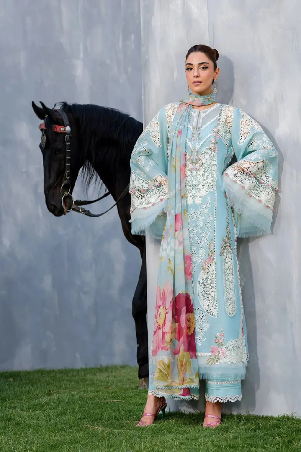 Elaf Premium - Luxury Lawn Edition' 26 - ELH-5B ELYA - TC-1552