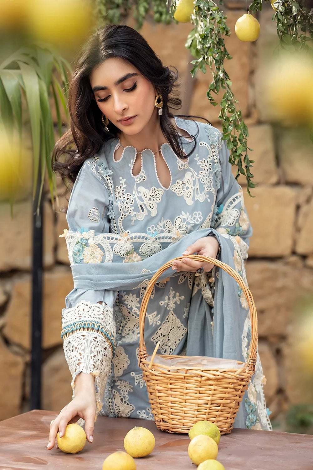 Elaf Premium - Luxury Lawn Edition' 25 - ELM-7B MAHVEEN - TC-1292