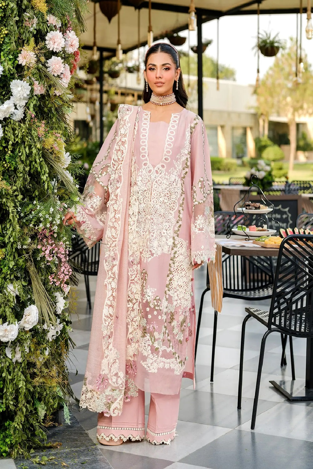 Elaf Premium - Luxury Lawn Edition' 26 - ELH-3B OH MY ROSE - TC-1482