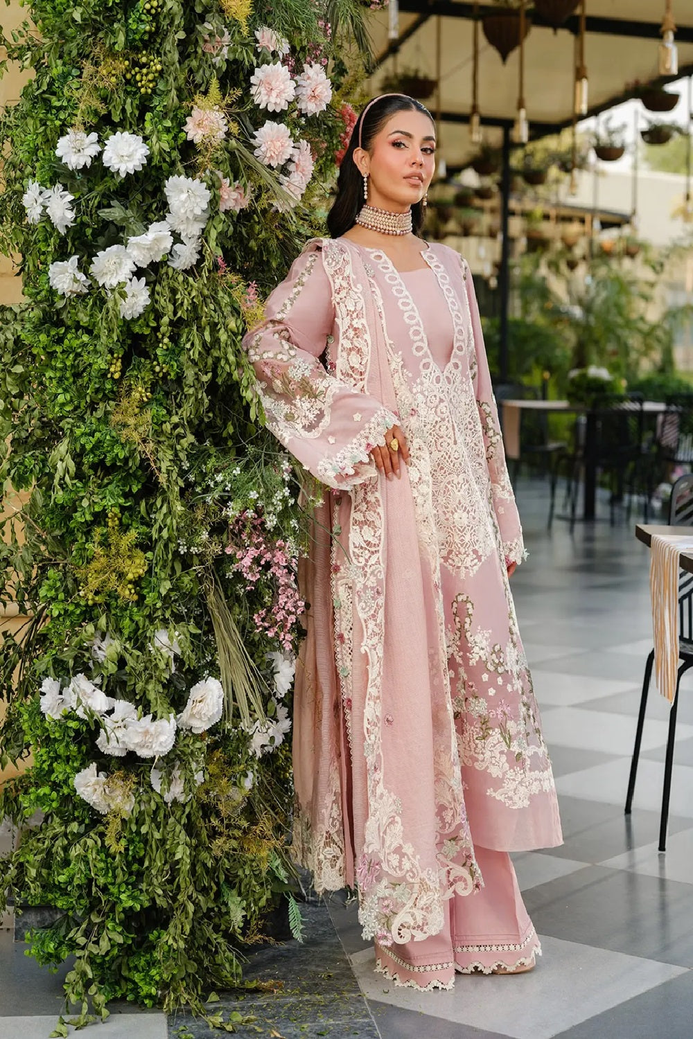 Elaf Premium - Luxury Lawn Edition' 26 - ELH-3B OH MY ROSE - TC-1482