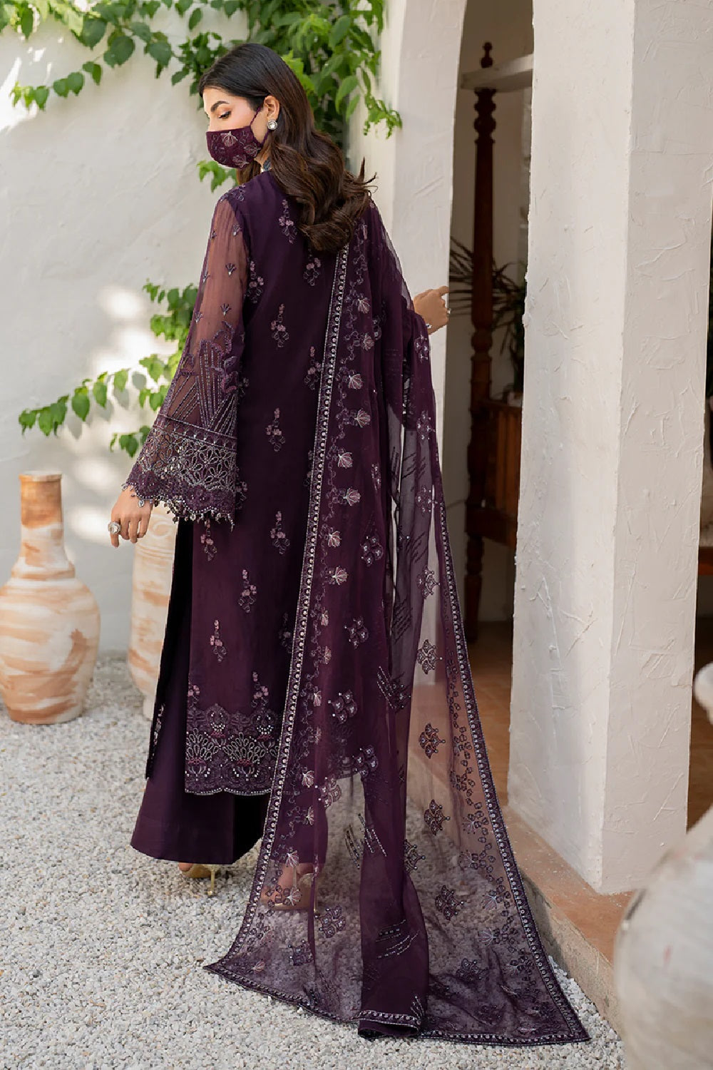 Flossie Naqsh By Safeera Vol-14 Luxury Wedding Chiffon - S-1409 - TC-1584