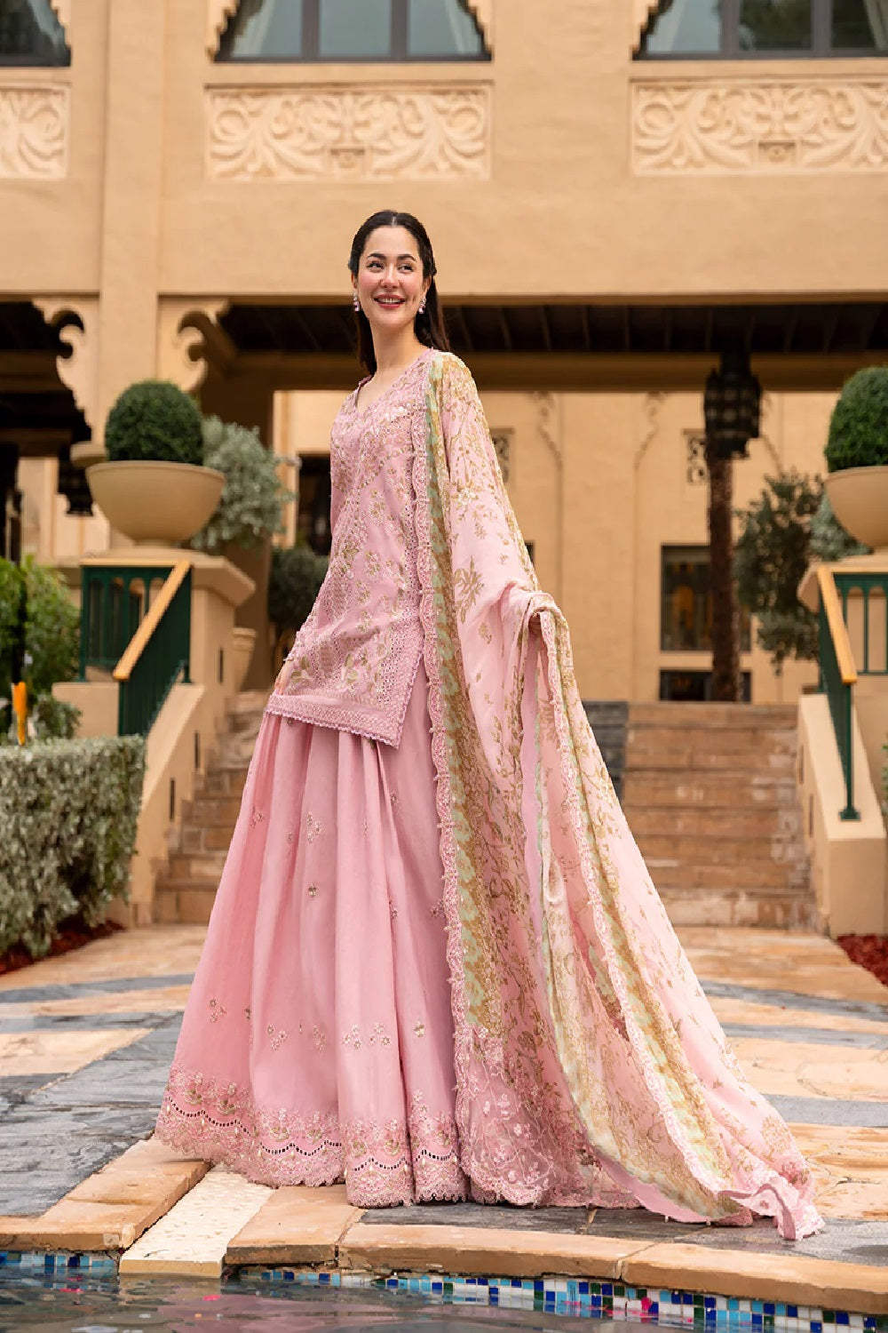 Faiza Saqlain ASJA - AYA Luxury Embroidered Lawn Edit'26 - TC-1600