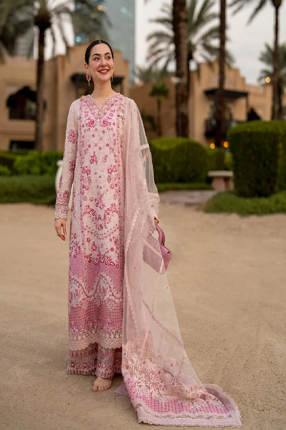 Faiza Saqlain LAMIJA - AYA Luxury Embroidered Lawn Edit'26 - TC-1626