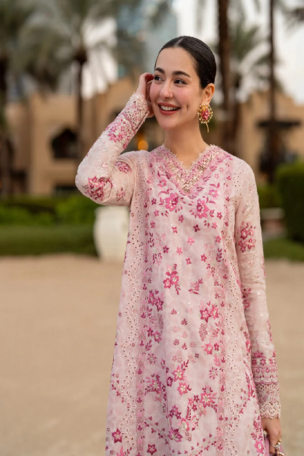 Faiza Saqlain LAMIJA - AYA Luxury Embroidered Lawn Edit'26 - TC-1626