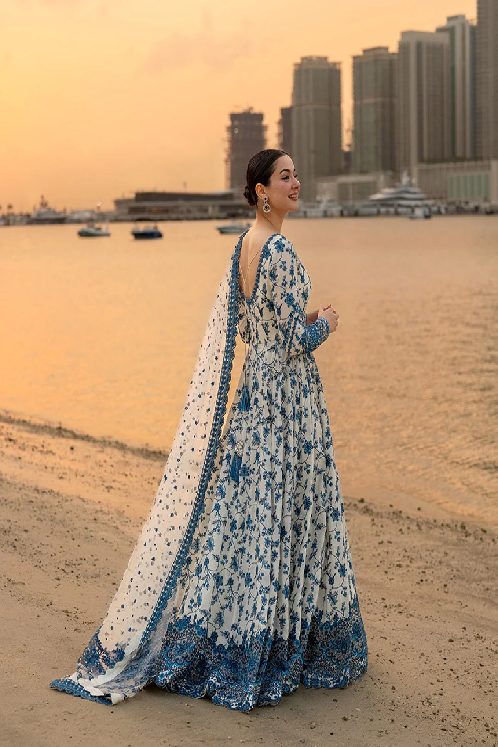Faiza Saqlain JEHONA Luxury Embroidered Lawn - TC-1541