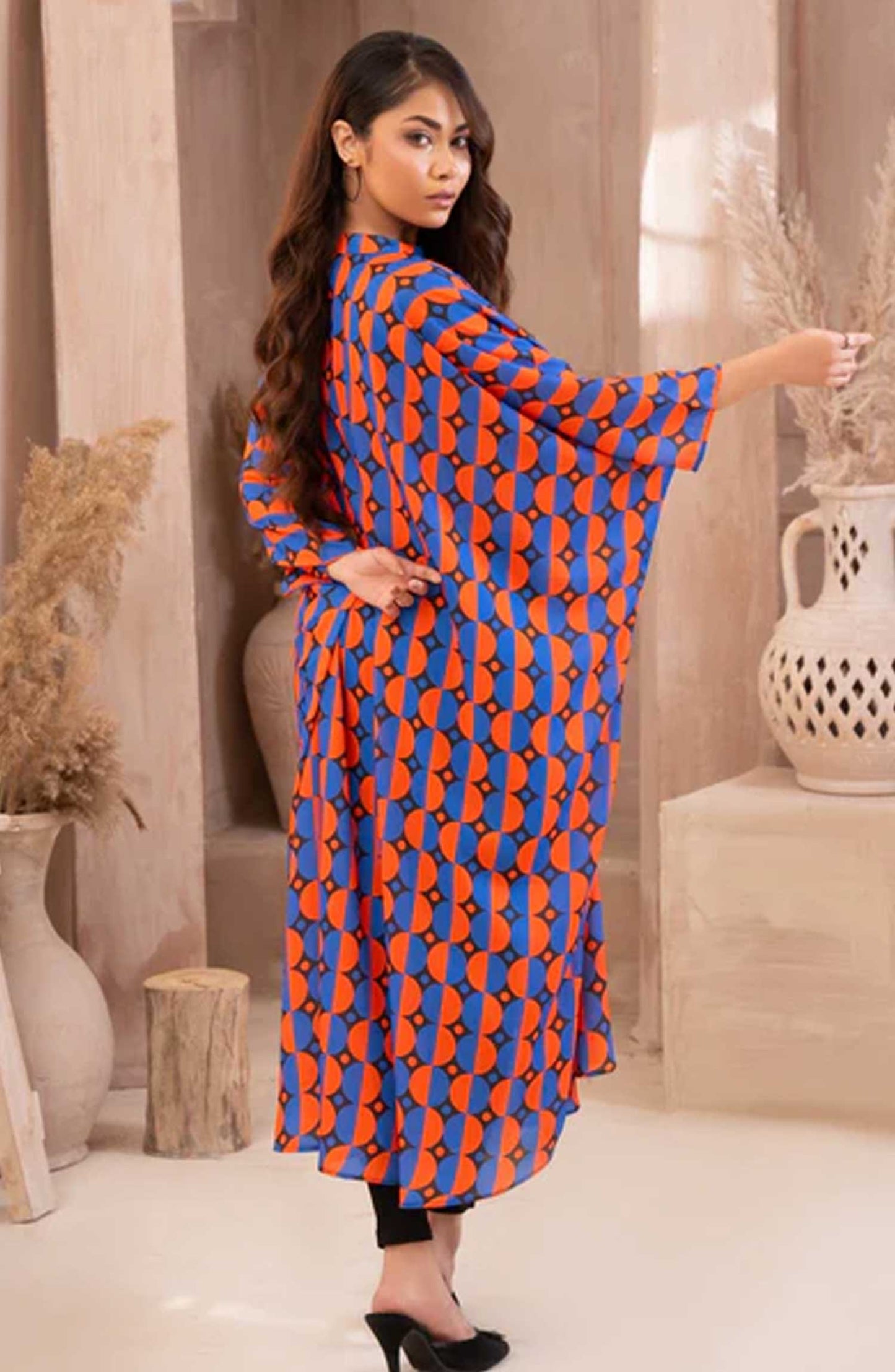 Ayla Studio Stitched Casual Collection 2024 - G 005 Kaleidoscope