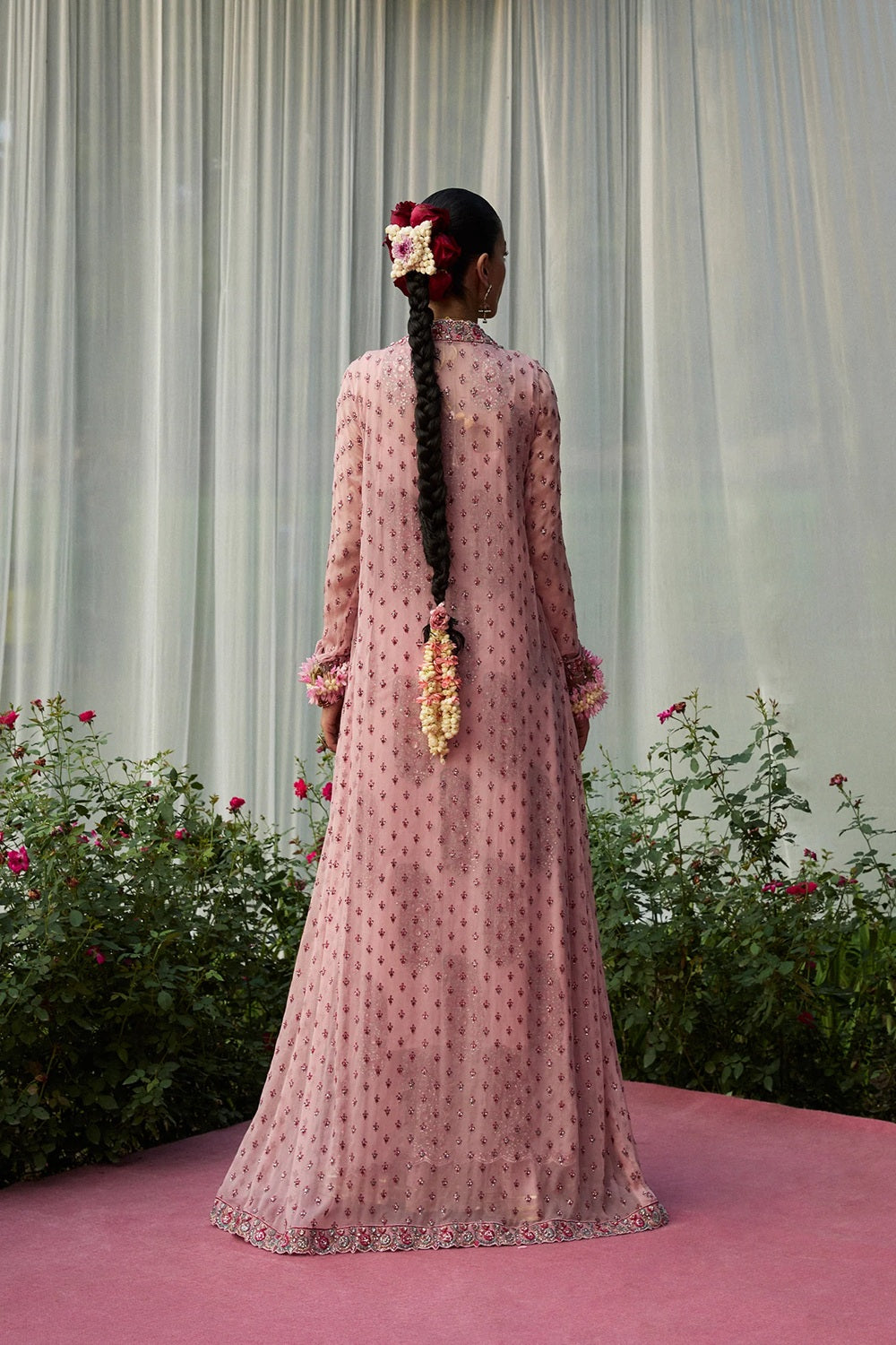 Hussain Rehar - Havena Luxury Embroidered Chiffon Wedding Collection - TC-1821