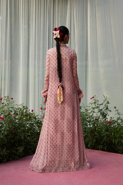 Hussain Rehar - Havena Luxury Embroidered Chiffon Wedding Collection - TC-1821