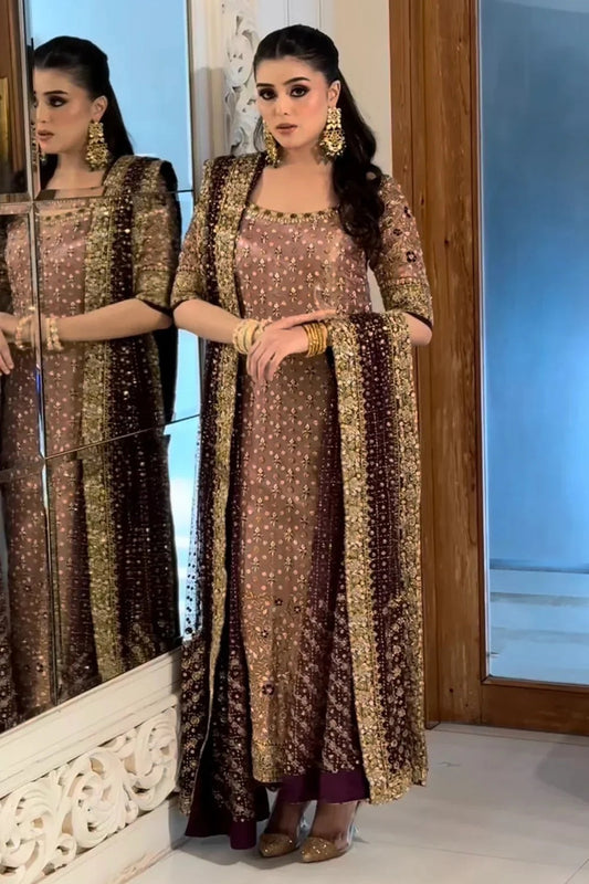 Haris Shakeel Luxury Formals Hand Embellished Wedding Edition - TC-1806