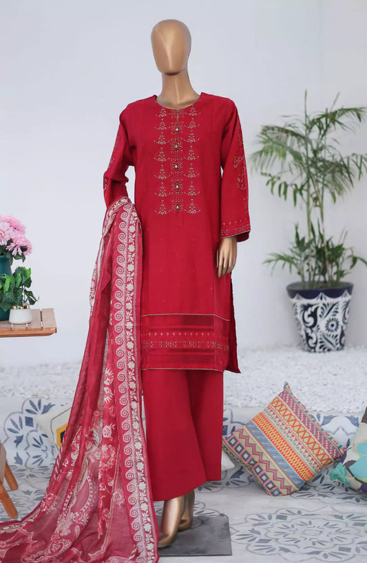 Munfarid Jacquard Cotton Embroidered Vol-1 - Hs 184 A
