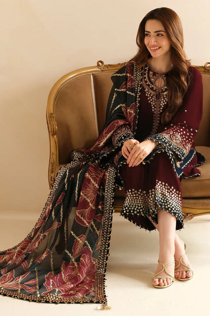 Jazmine Embroidered Velvet Formal VF-2038 - TC-976