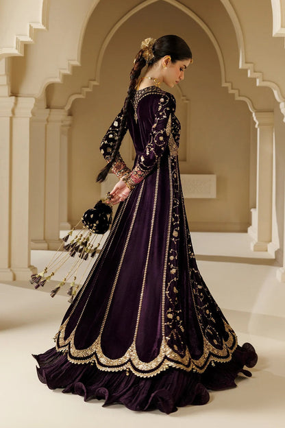 Jazmin Winter LUXE Luxury Embroidered Velvet Formal - CVF26-D03 - TC-1831