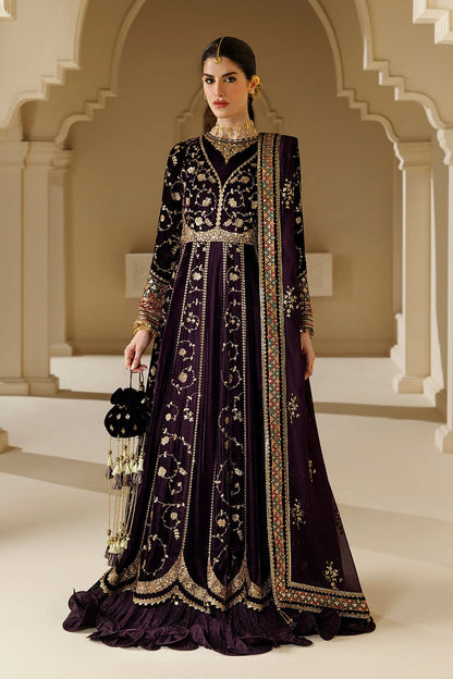 Jazmin Winter LUXE Luxury Embroidered Velvet Formal - CVF26-D03 - TC-1831