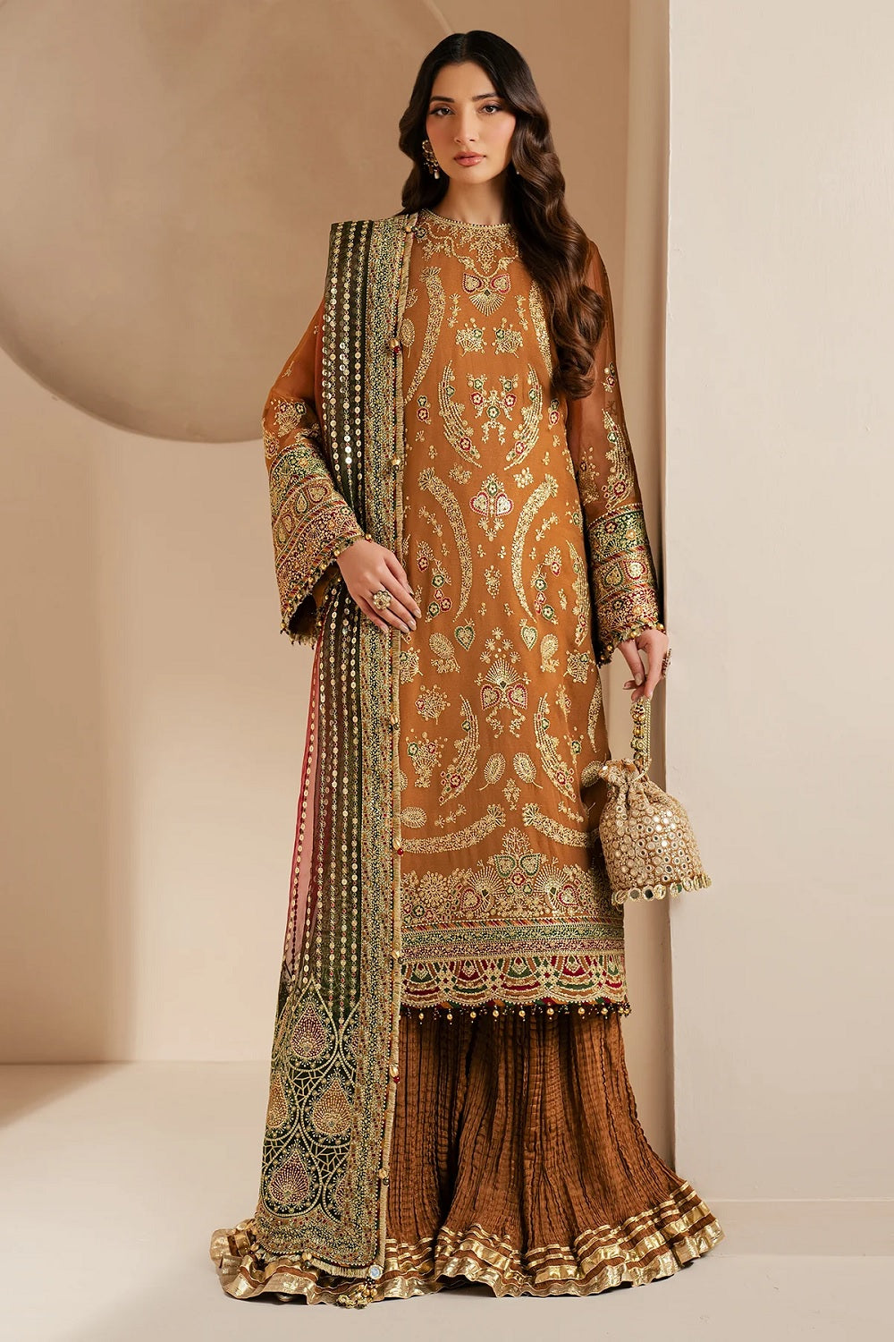 Jazmin Wedding Formal Embroidered Chiffon WF'25-08 - TC-1461
