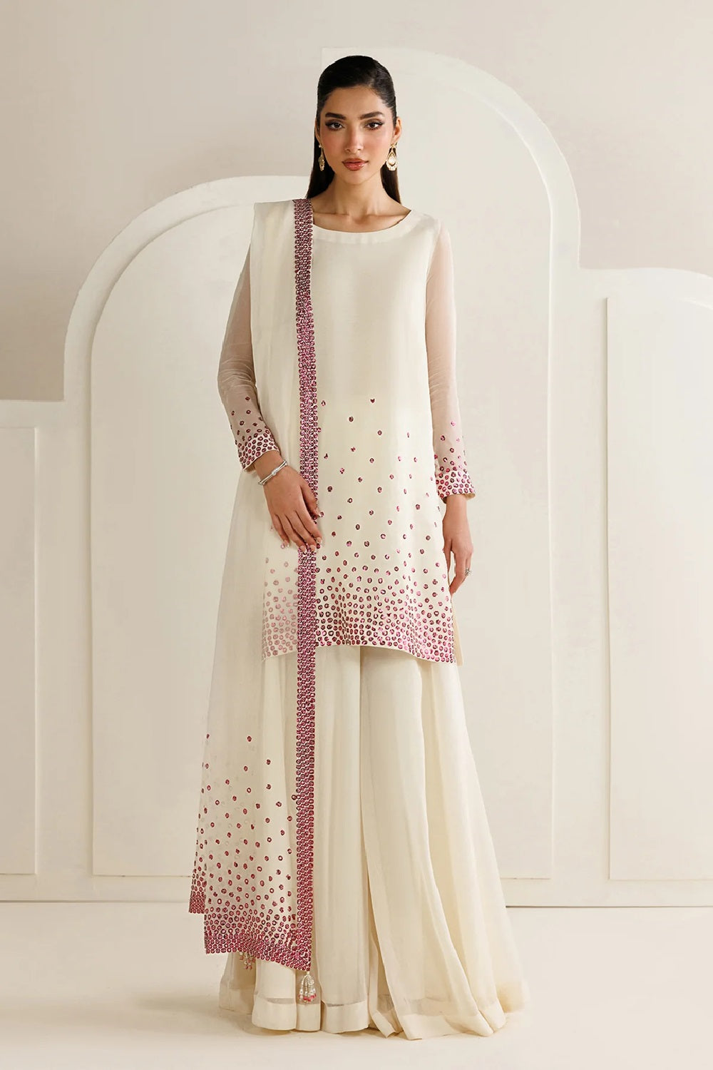 Jazmin Semi Formals Embroidered Chiffon UC-3134 - TC-1657
