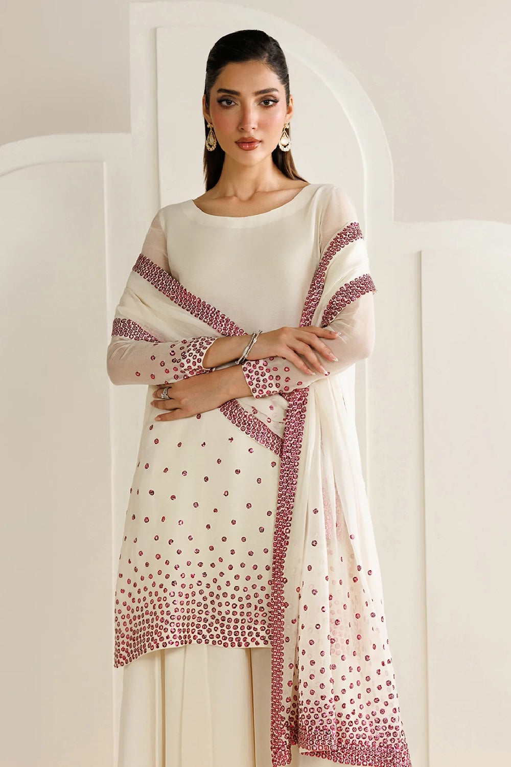 Jazmin Semi Formals Embroidered Chiffon UC-3134 - TC-1657