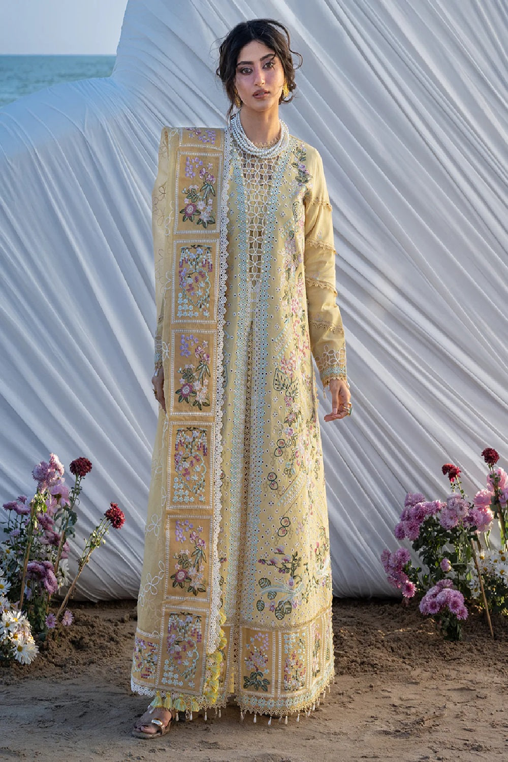 Mahnur - Sirene Luxury Embroidered Lawn'26 - S-02 - TC-1654