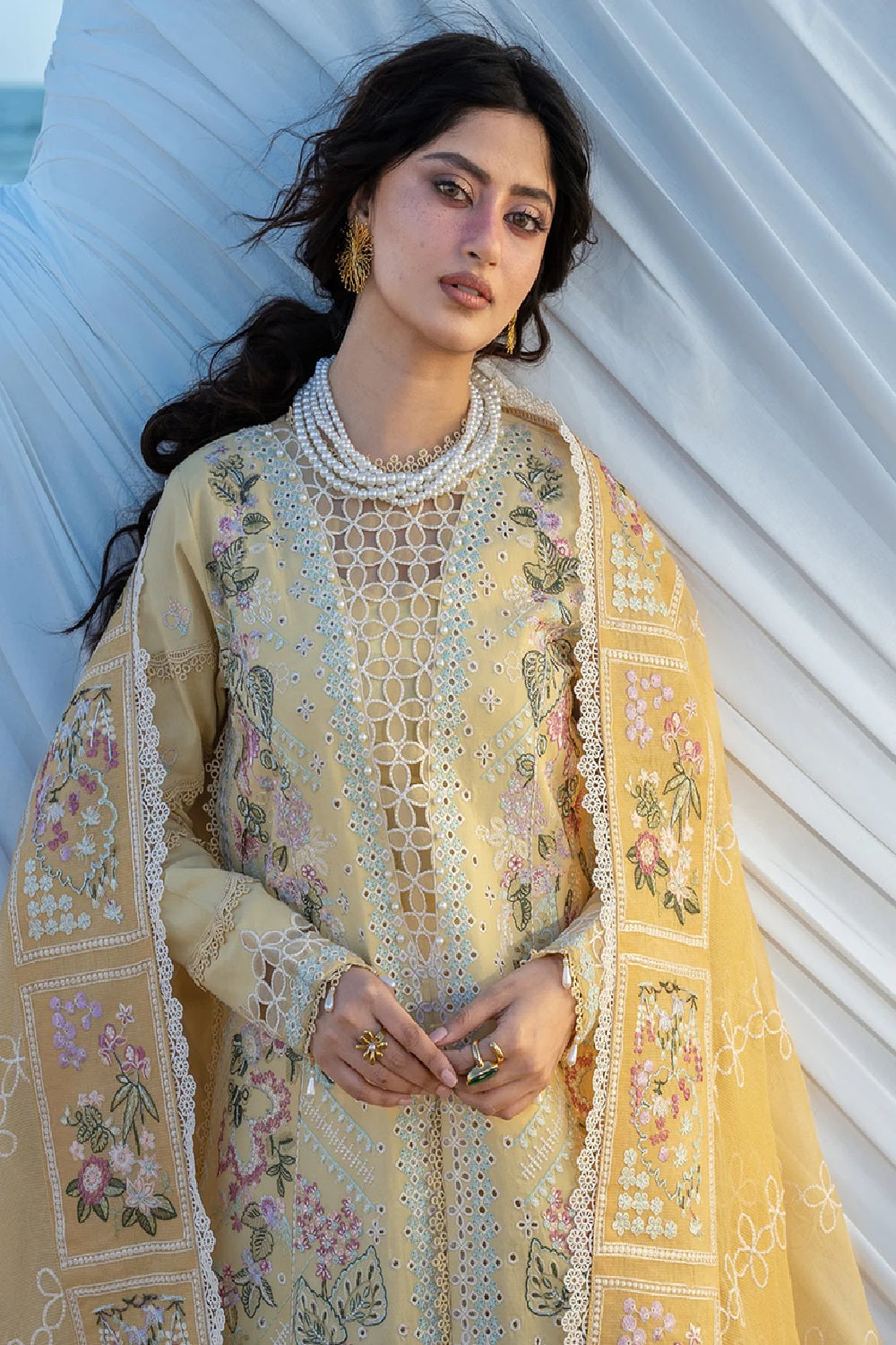 Mahnur - Sirene Luxury Embroidered Lawn'26 - S-02 - TC-1654