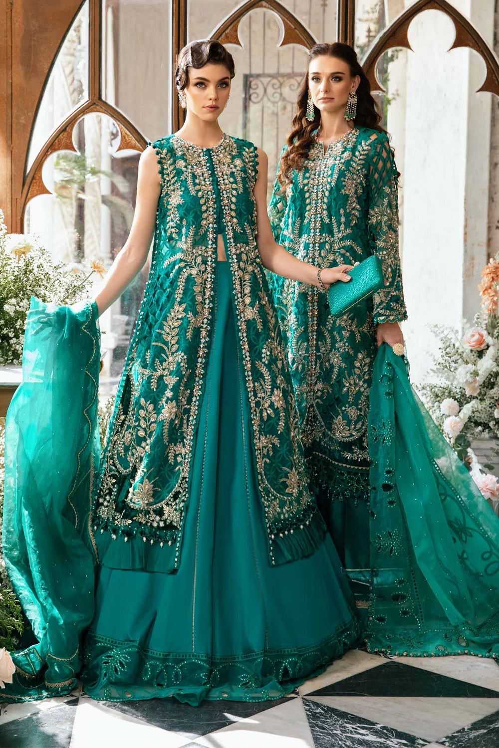 Maria.B. Mbroidered Luxury Embroidered Eid Edition - BD-2806 - TC-845