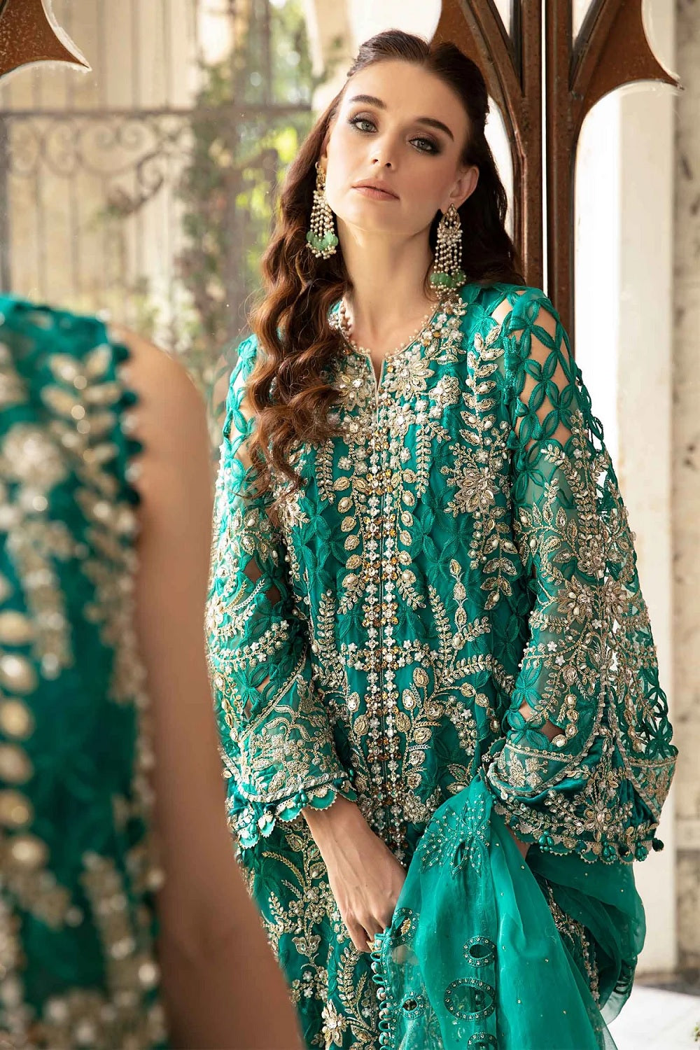 Maria.B. Mbroidered Luxury Embroidered Eid Edition - BD-2806 - TC-845