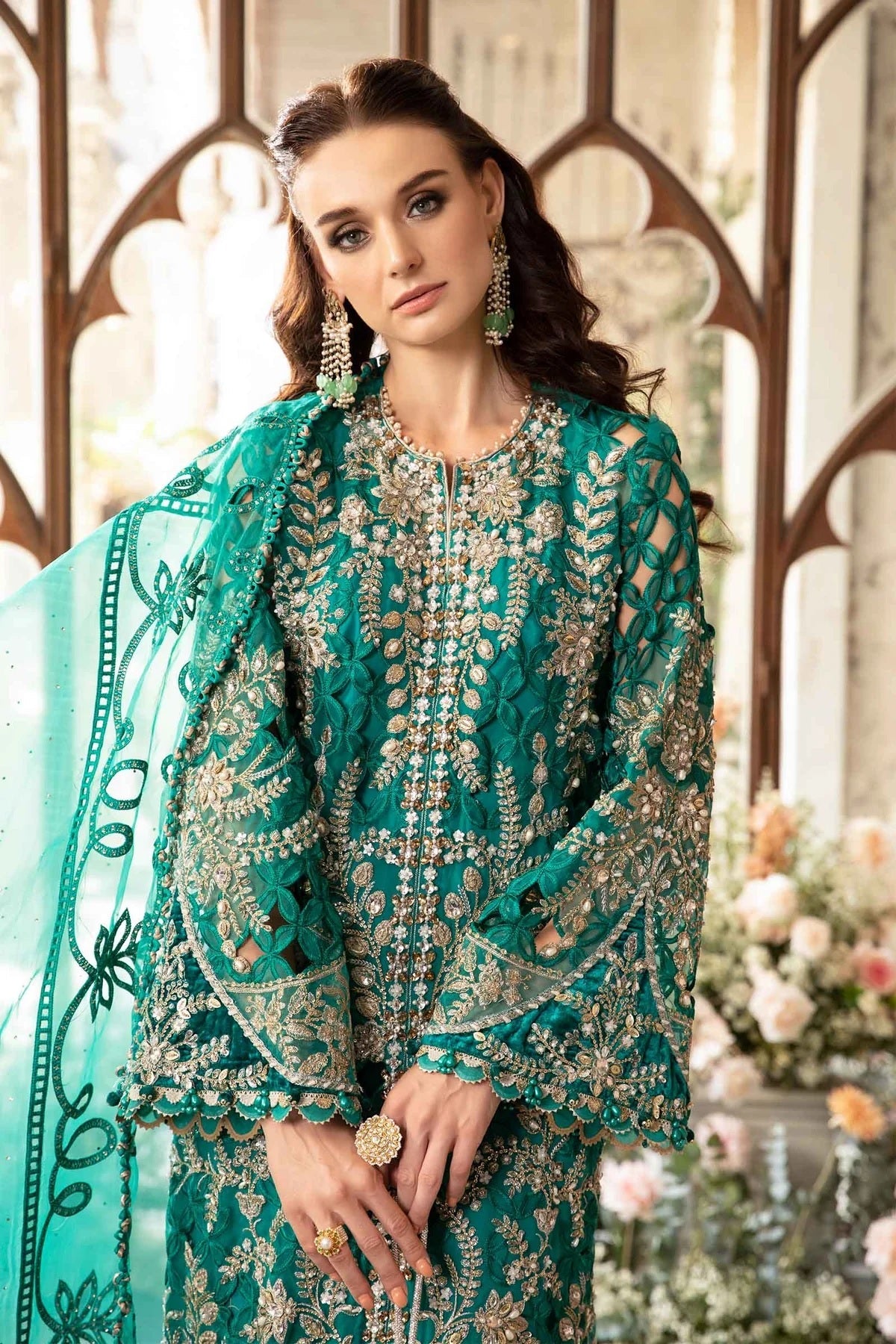 Maria.B. Mbroidered Luxury Embroidered Eid Edition - BD-2806 - TC-845