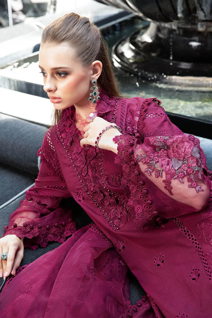 Luxury Lawn by Maria B. Eid Edition ‘24 Design 9 - Scenic Scarlet - TC-685