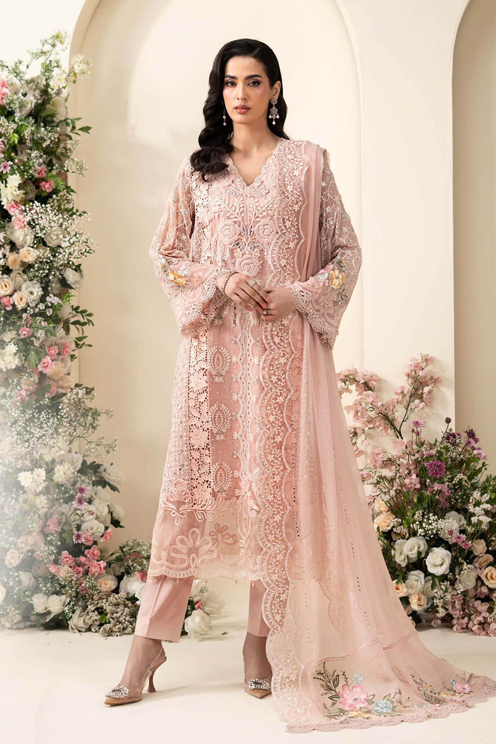Maria.B. Luxury Formal Chiffon Edition'26 - MCS-26-104 - TC-1786