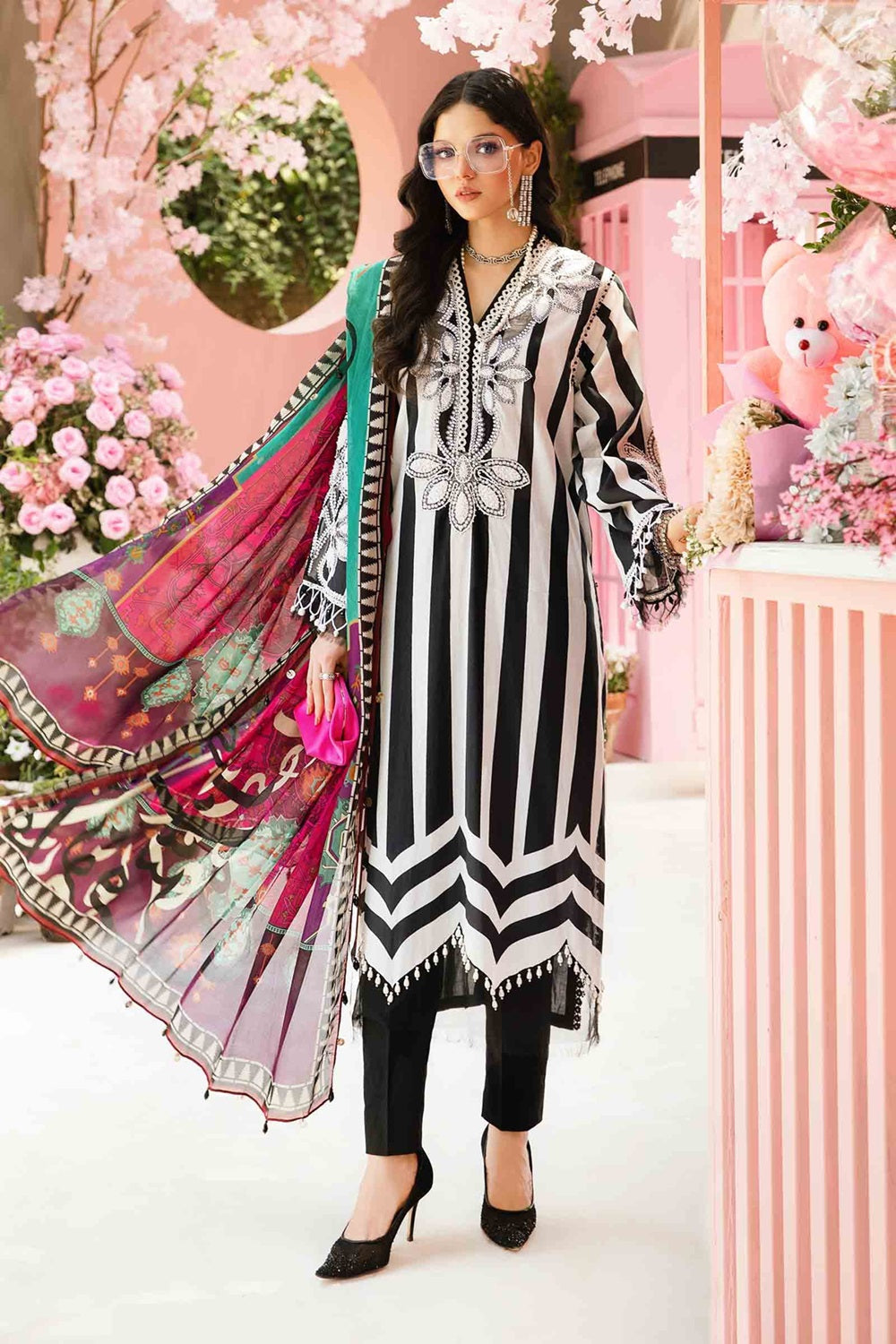 Maria B Eid Collection 2025 MPT-2609-B - TC-1241