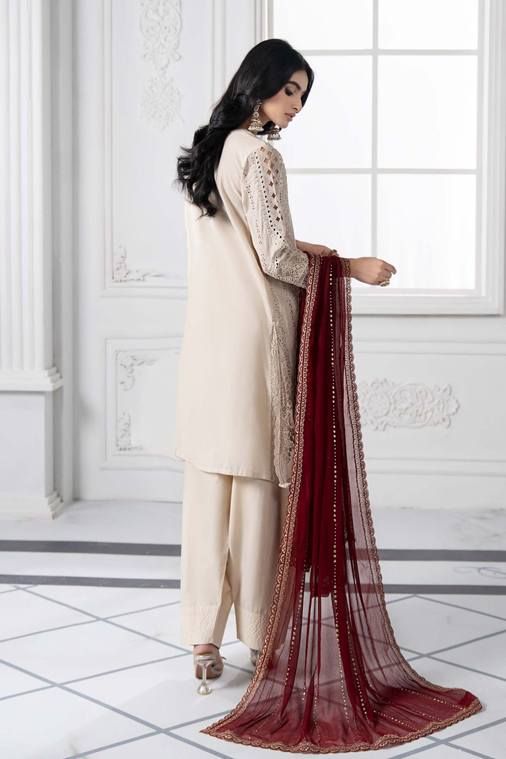 Maria.B. Voyage a'LUXE x Morocco Luxury Lawn D-2511-B - TC-1252