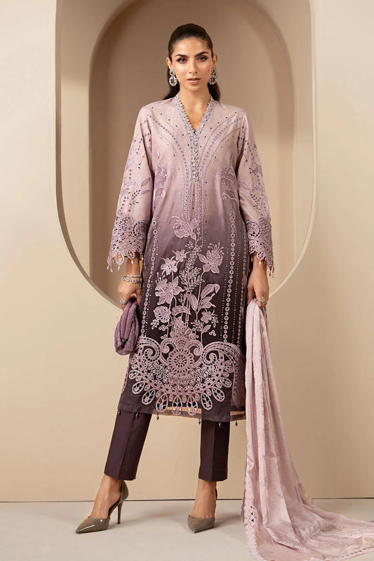 Maria.B. Luxury Lawn Eid Edit'26 - DS-2601-B - TC-1619