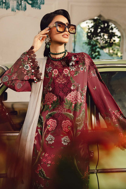 Maria.B Lawn Embroidered & Printed MPT-2709-A - TC-1485