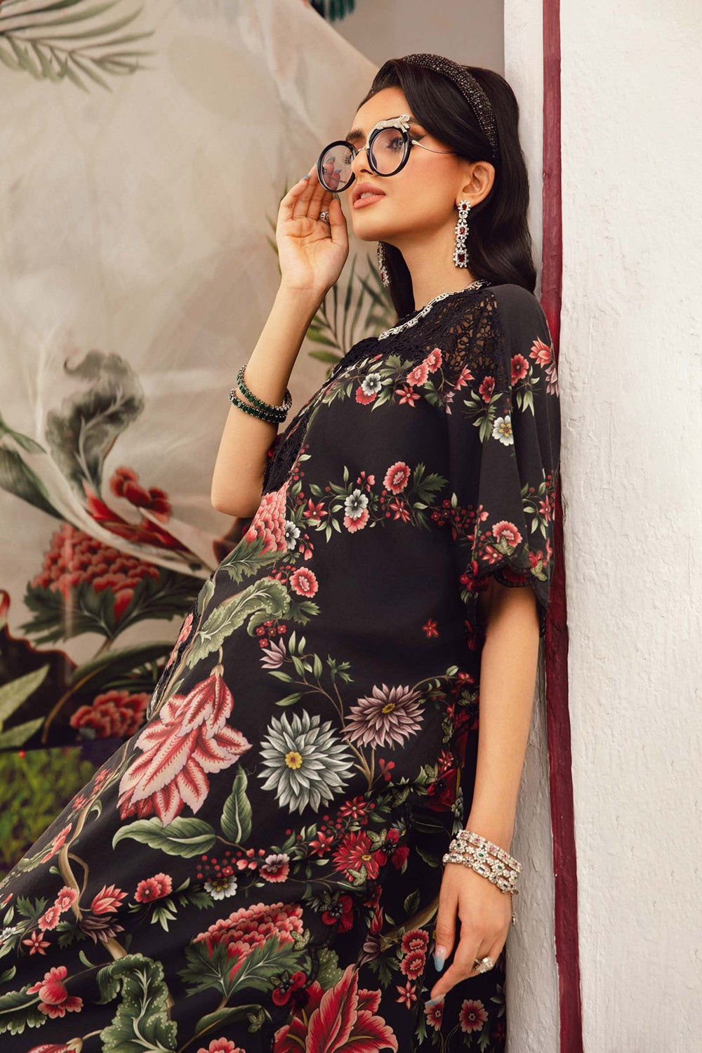 Maria.B Lawn Embroidered & Printed MPT-2709-B - TC-1486