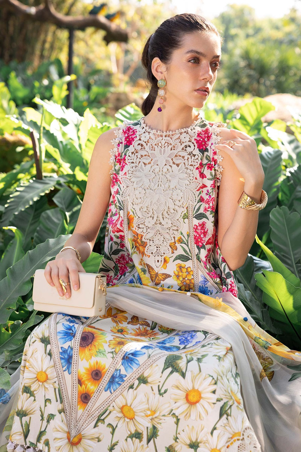MPRINTS SPRING SUMMER '26 D10-A Embroidered Lawn - TC-1496