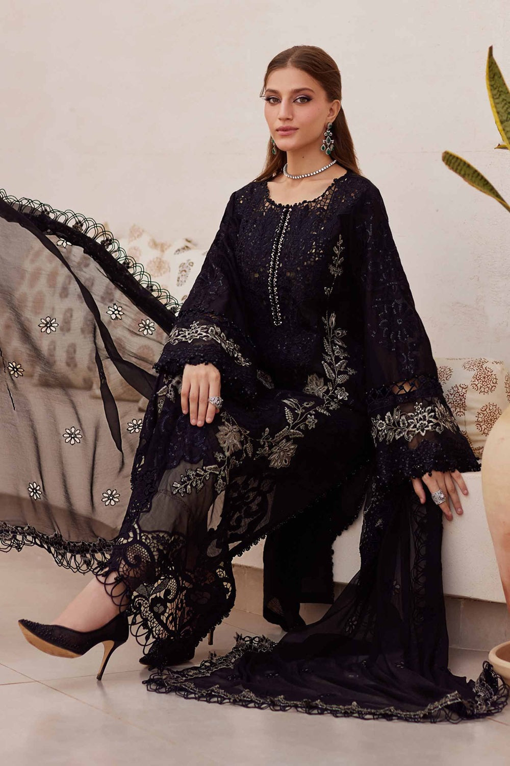 Maria.B. Luxury Lawn Eid Edit'26 - EL-25-03 - TC-1533