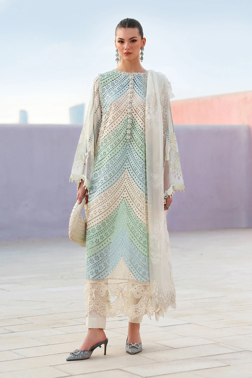 Maria.B. Luxury Lawn Eid Edit'26 - D-2612-A - TC-1542