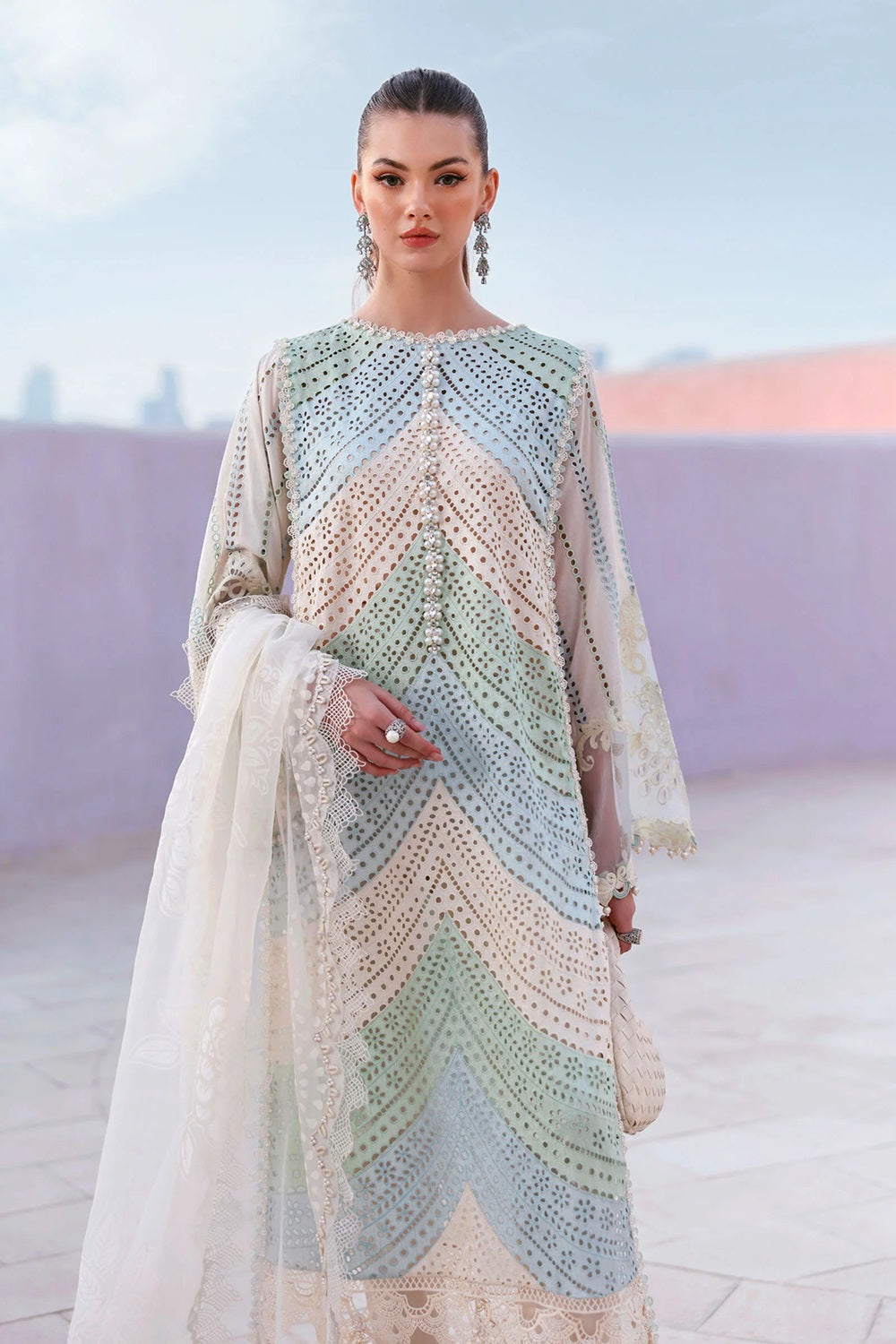 Maria.B. Luxury Lawn Eid Edit'26 - D-2612-A - TC-1542