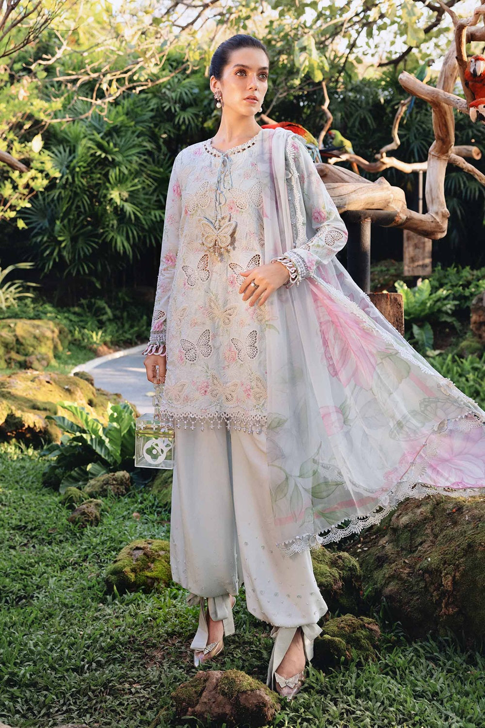 MPRINTS SPRING SUMMER '26 D2901-A Embroidered Lawn - TC-1544