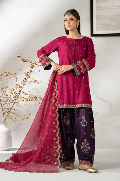 Maria.B. Luxury Lawn Eid Edit'26 - DW-W25-27 B- TC-1598