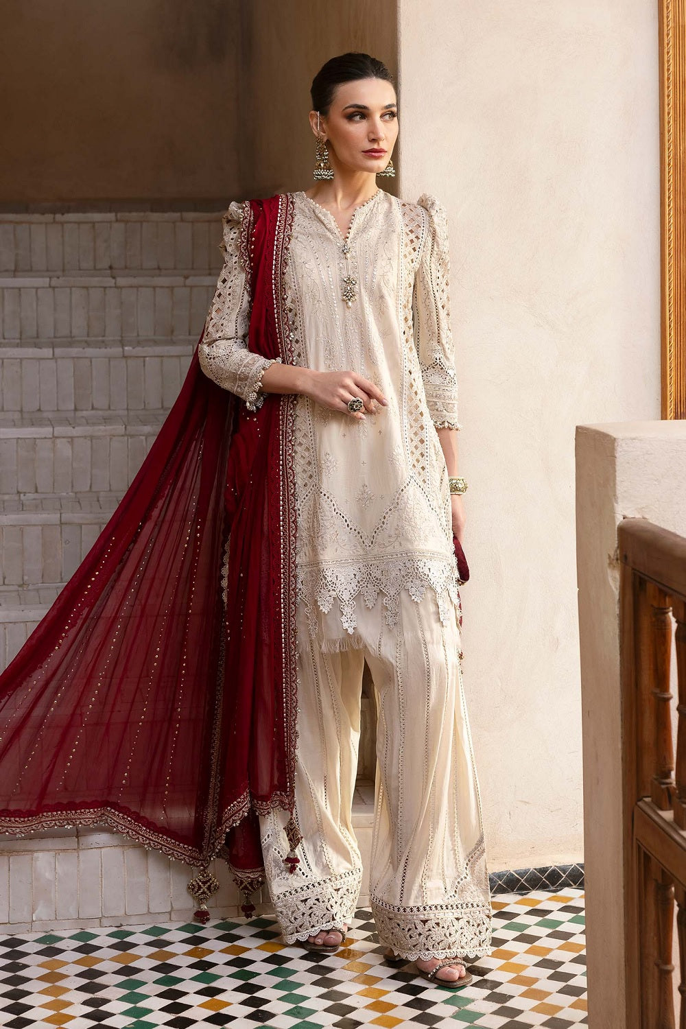 Maria.B. Voyage a'LUXE x Morocco Luxury Lawn D-2511-B - TC-1252
