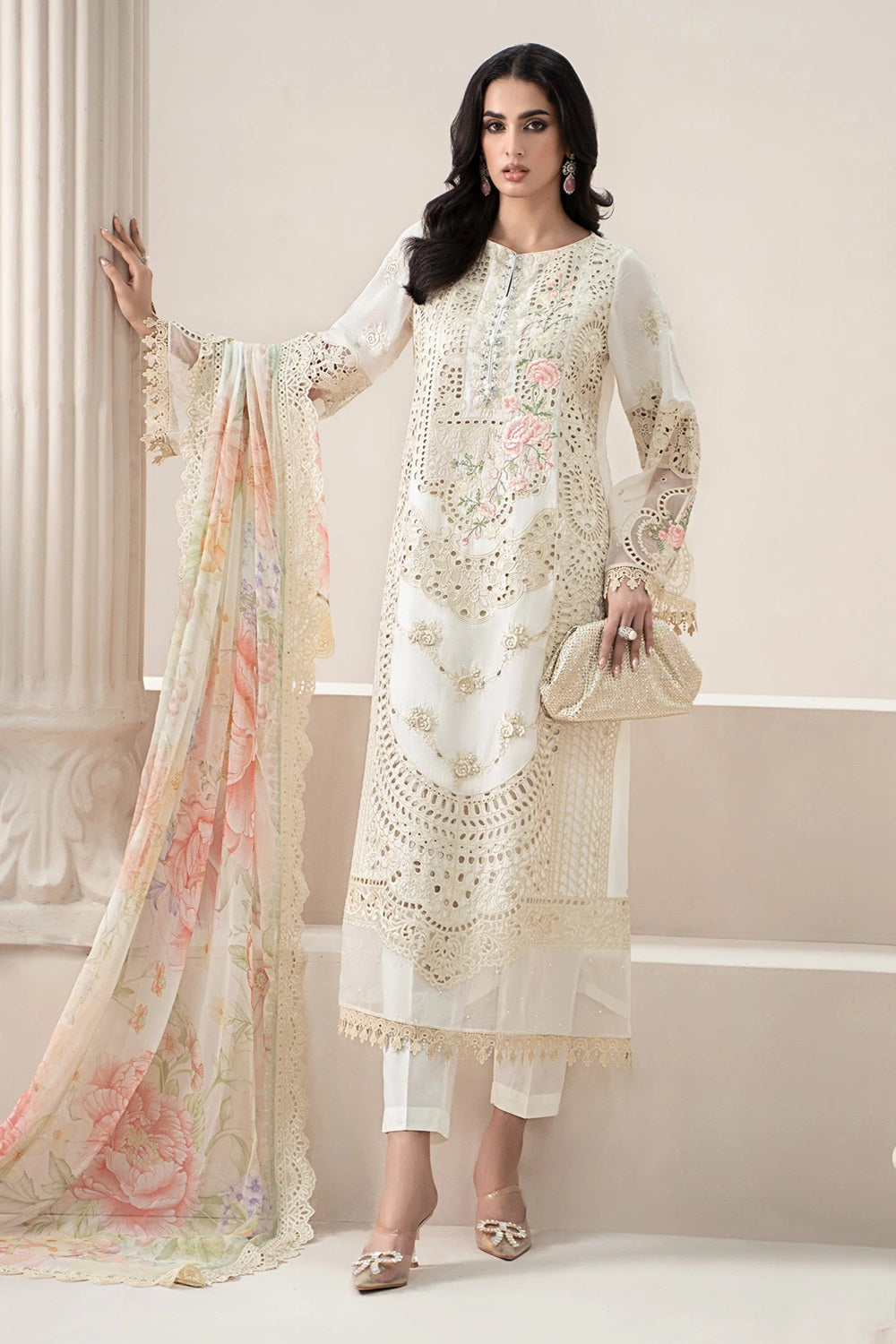Maria.B Eid Luxury Embroidered Lawn Eid Edit'25 EL-25-07 - TC-1270