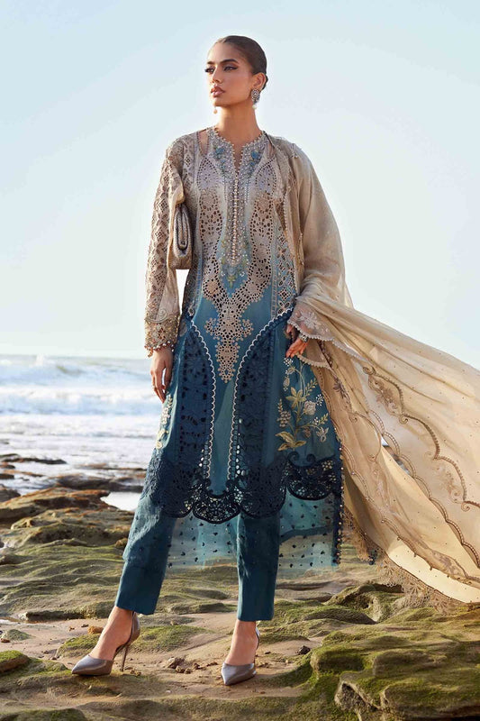 Maria.B. Luxury Embroidered Lawn Eid Edit'26 - EL-25-08 - TC-1623