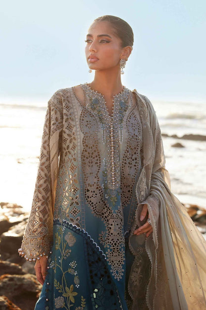 Maria.B. Luxury Embroidered Lawn Eid Edit'26 - EL-25-08 - TC-1623