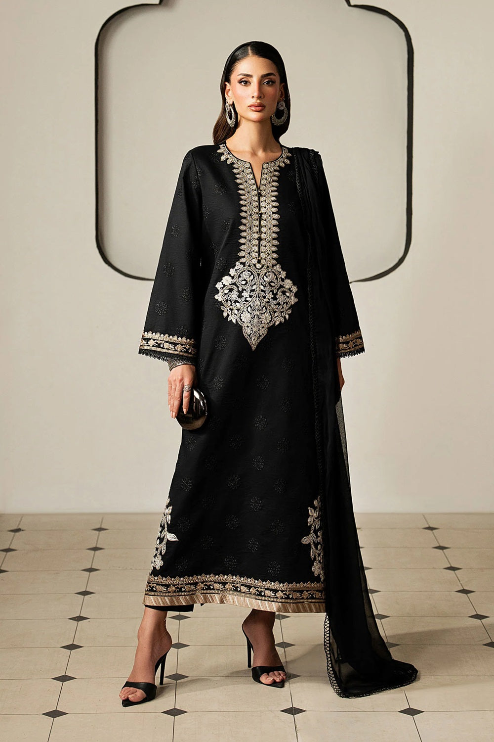 Maria.B. Luxury Formal Eid Lawn Collection DW-MN26-04 - TC-1650