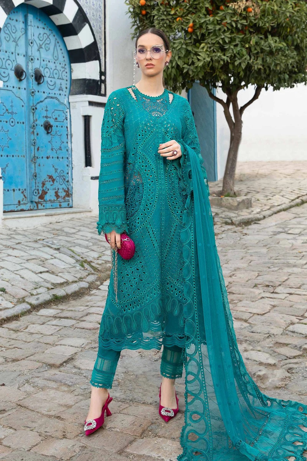 Maria.B. Luxury Lawn - D-2402-A - TC-797